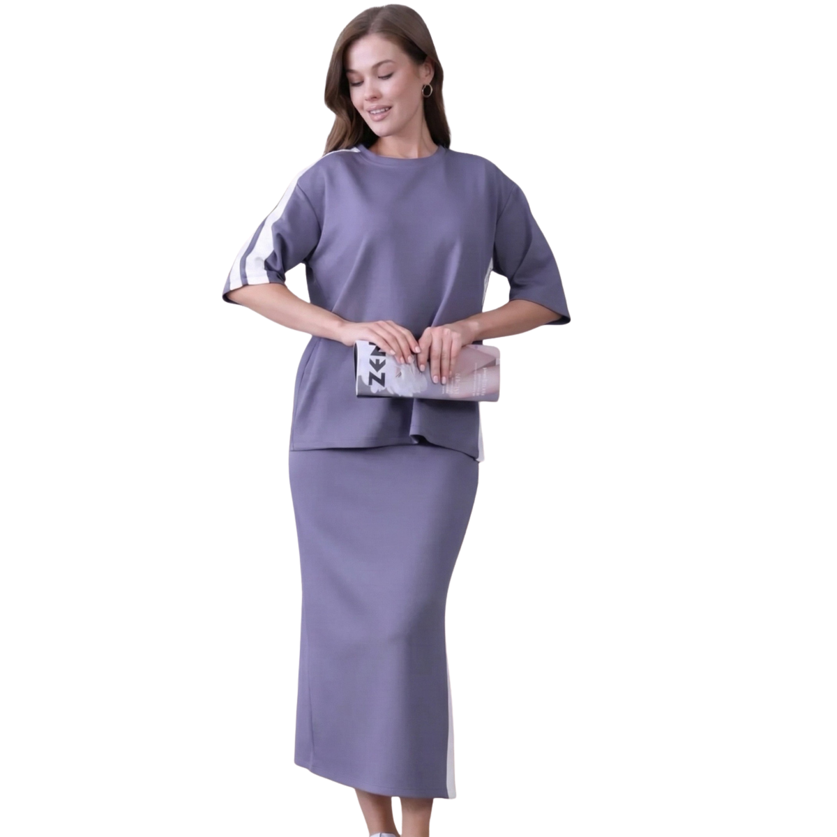 Modal Etekli Alt Üst Takım