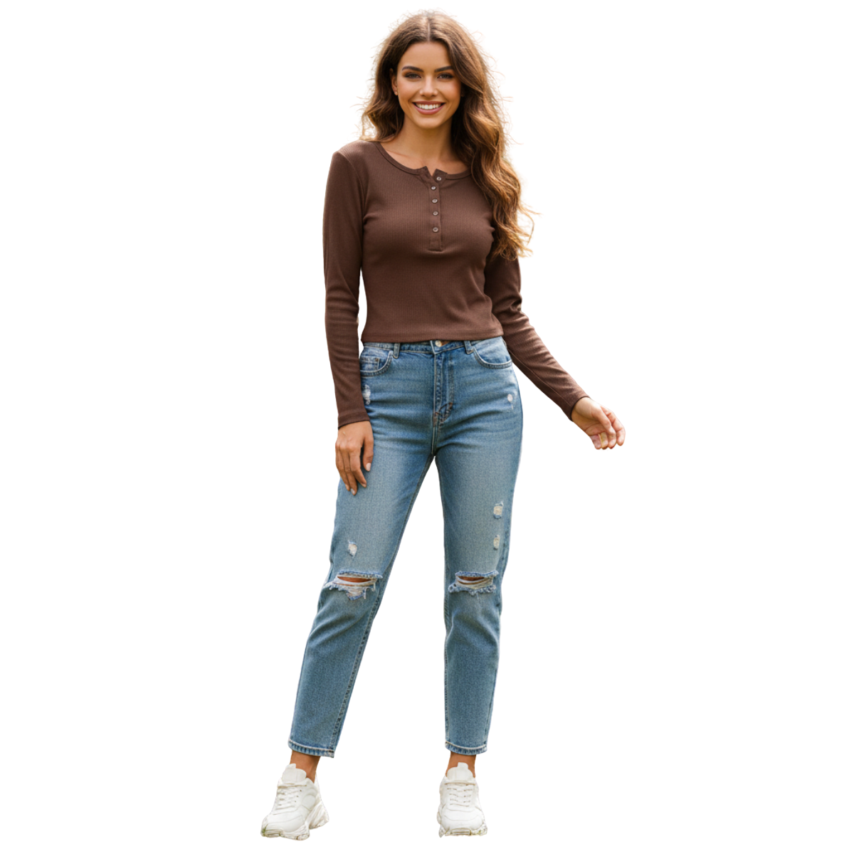 Modal Kumaş Uzun Kol Badi